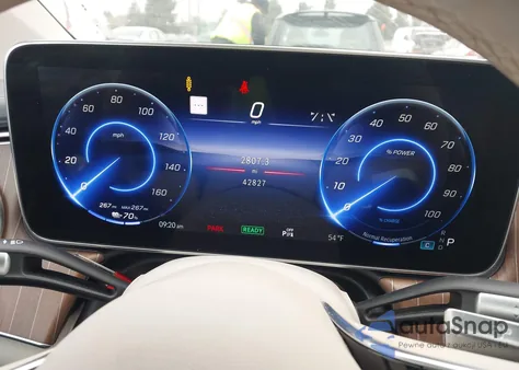 2022 Mercedes-Benz Eqs 450+ z USA, uszkodzony, nr VIN W1KCG2DB4NA004799